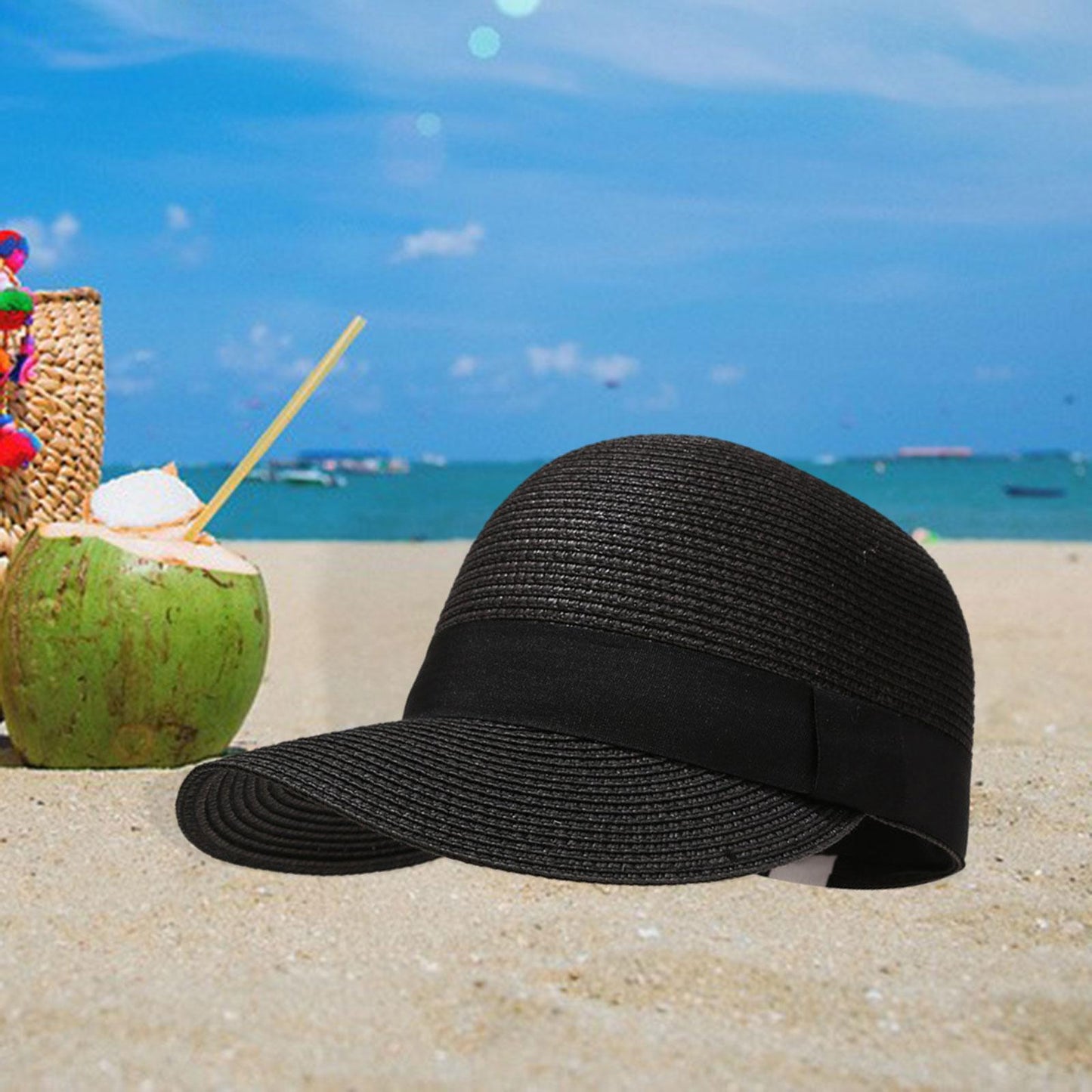 Summer Beach Sun Hat Fashion Wide Brim Hat