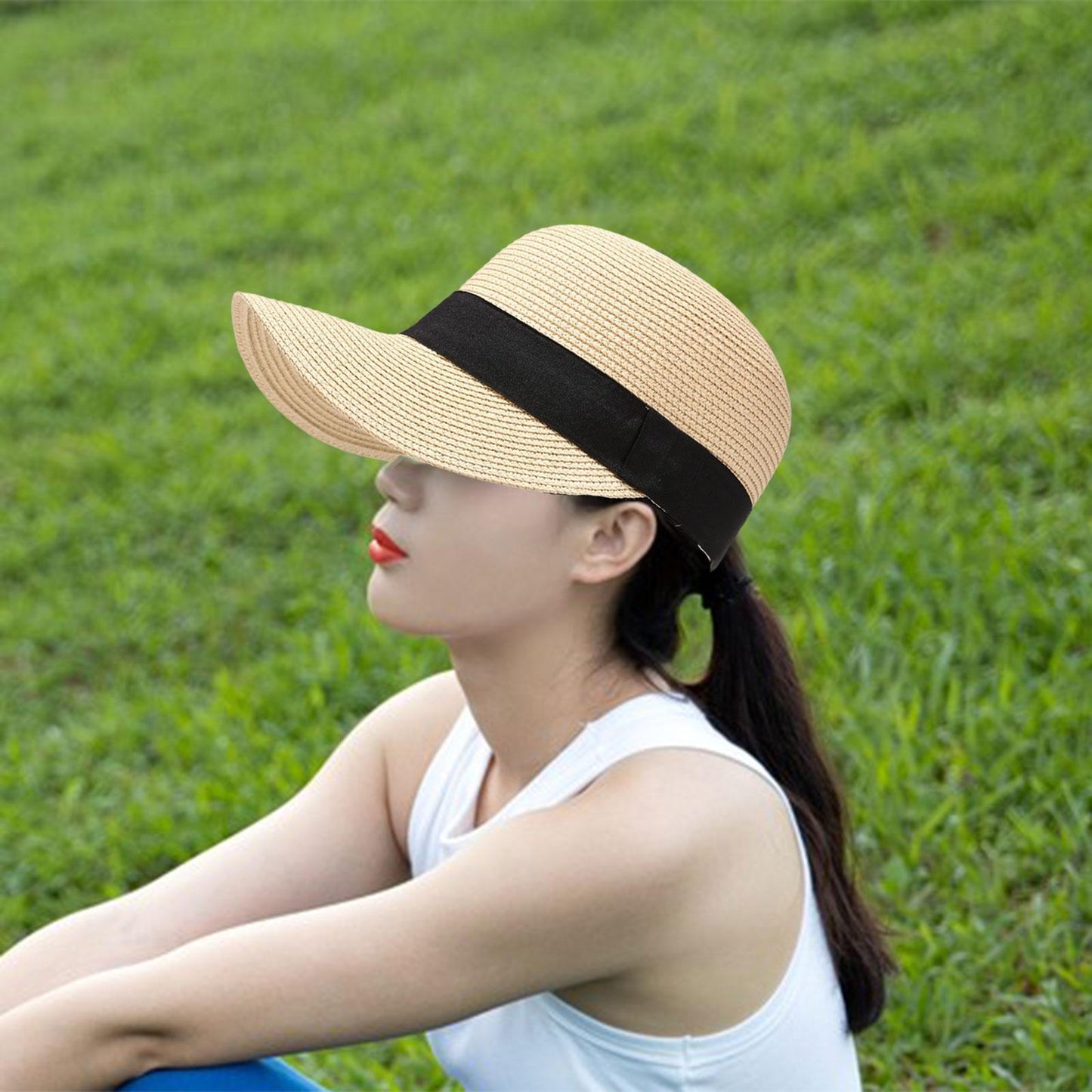 Summer Beach Sun Hat Fashion Wide Brim Hat
