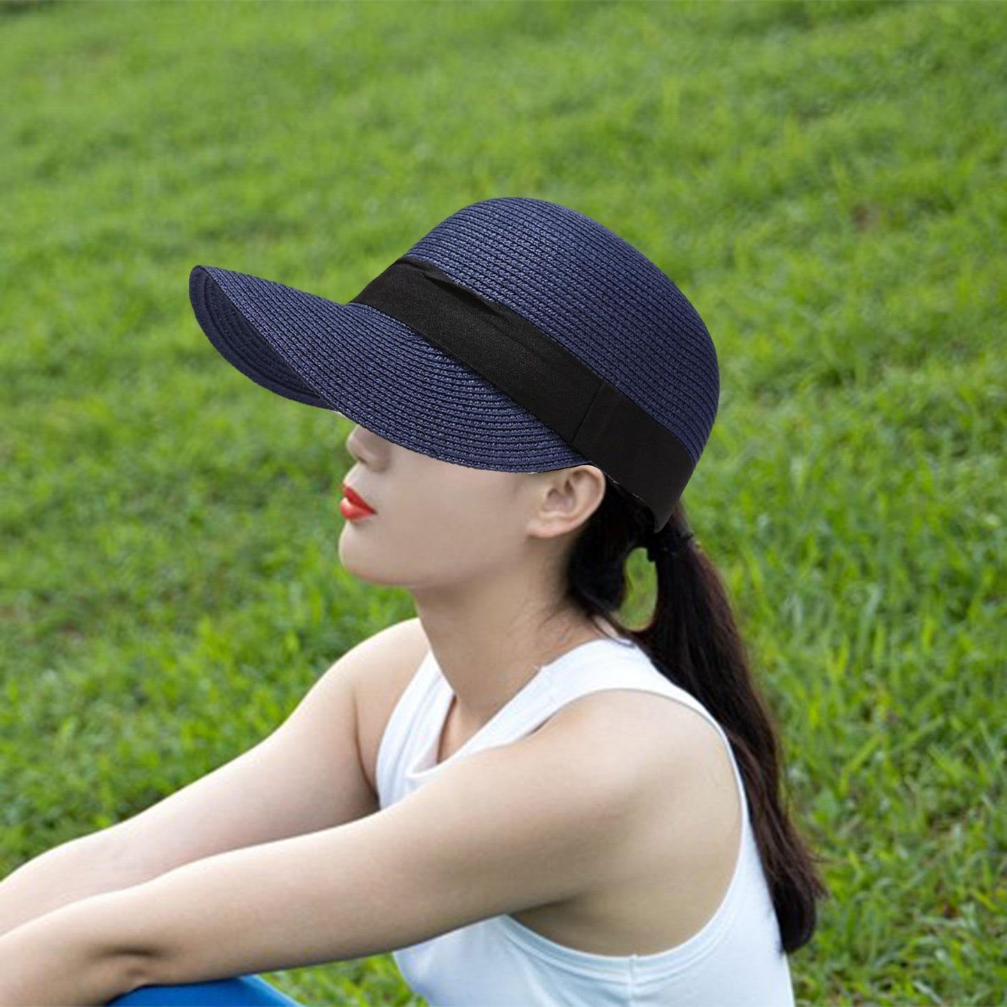 Summer Beach Sun Hat Fashion Wide Brim Hat