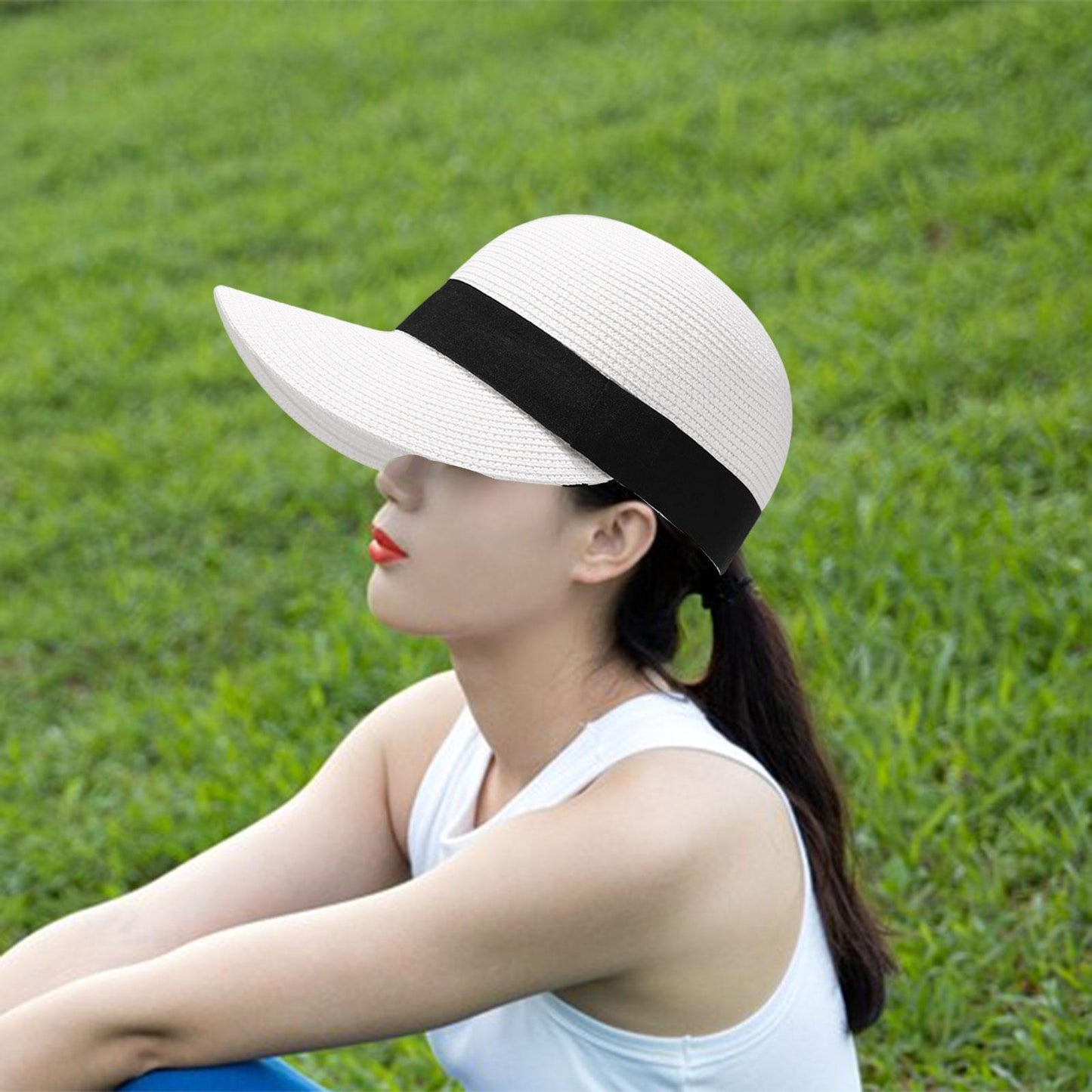 Summer Beach Sun Hat Fashion Wide Brim Hat