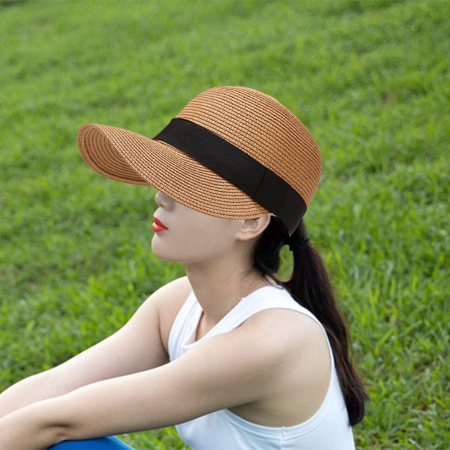 Summer Beach Sun Hat Fashion Wide Brim Hat