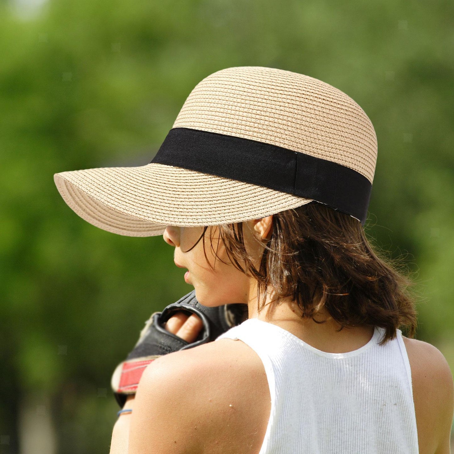Summer Beach Sun Hat Fashion Wide Brim Hat