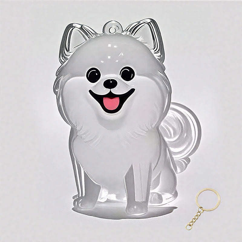 🐶Pet Hair Souvenir Pendant Keychain – Keep the Warmth of Your Companion💖✨