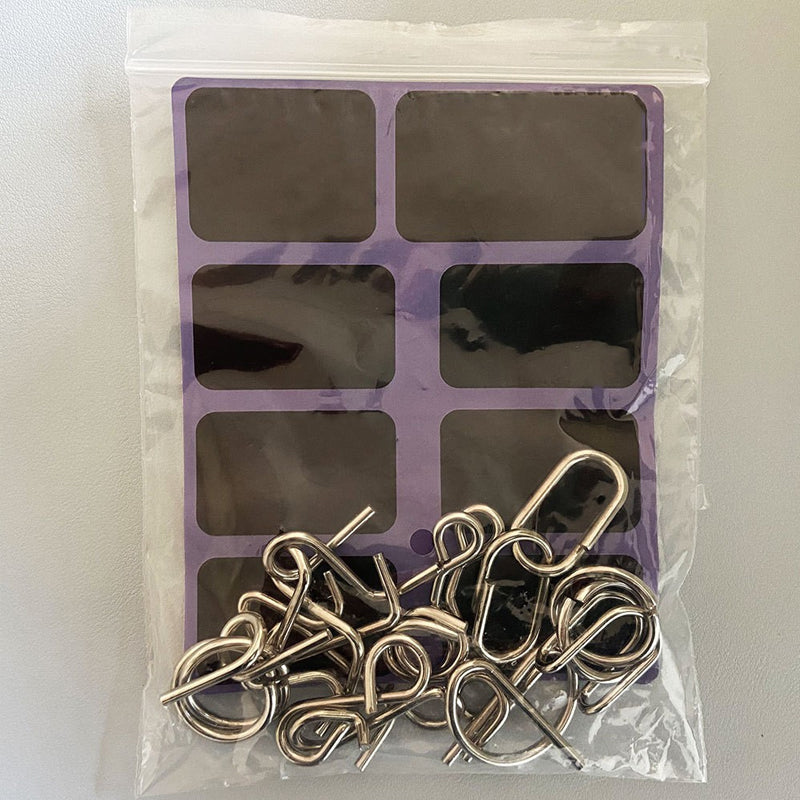 Nine-Link Luban Lock Intelligence Unlocking Game