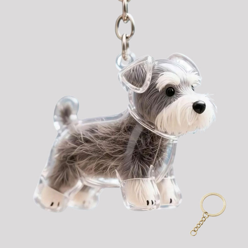 🐶Pet Hair Souvenir Pendant Keychain – Keep the Warmth of Your Companion💖✨