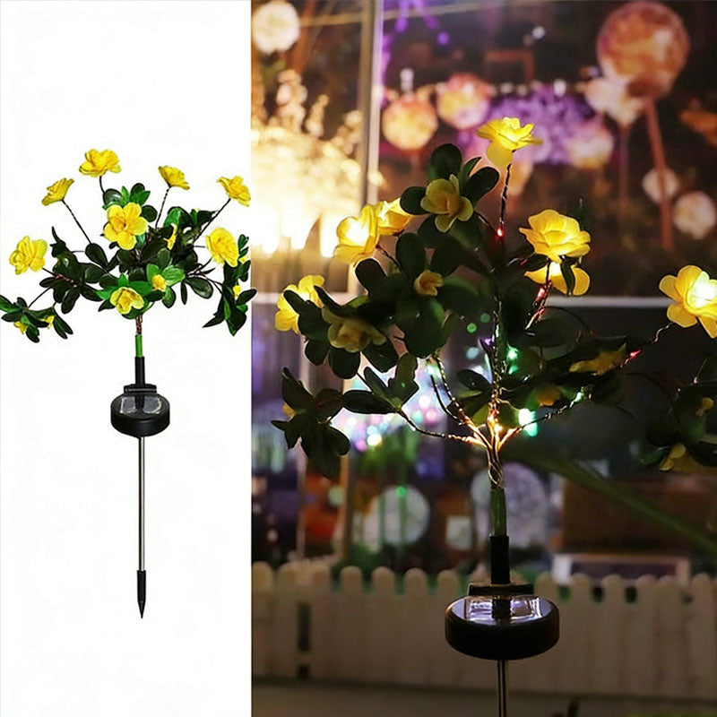 Solar Azalea Garden Stake Light