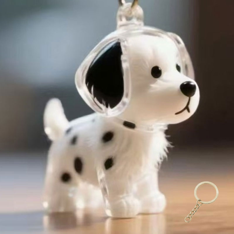 🐶Pet Hair Souvenir Pendant Keychain – Keep the Warmth of Your Companion💖✨