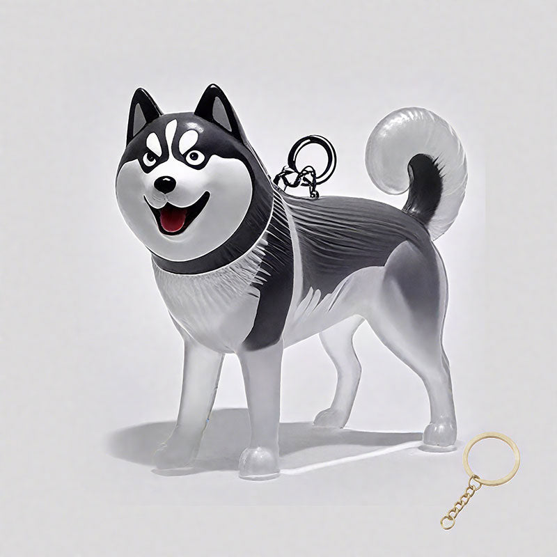 🐶Pet Hair Souvenir Pendant Keychain – Keep the Warmth of Your Companion💖✨