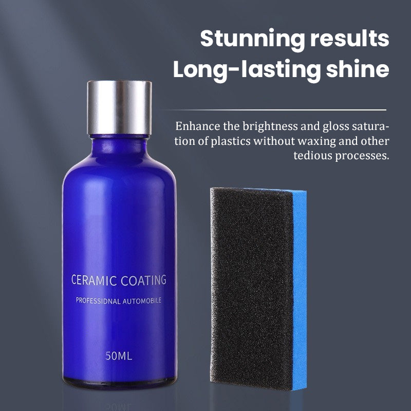 🔥(Free sponge wipe)Micro-Molecule Crystal Coating Restoration Care Agent