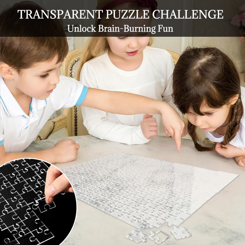 ✨Transparent Puzzle Challenge · Unlock Brain-Burning Fun✨