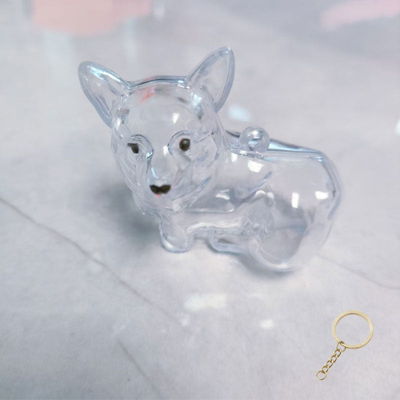 🐶Pet Hair Souvenir Pendant Keychain – Keep the Warmth of Your Companion💖✨