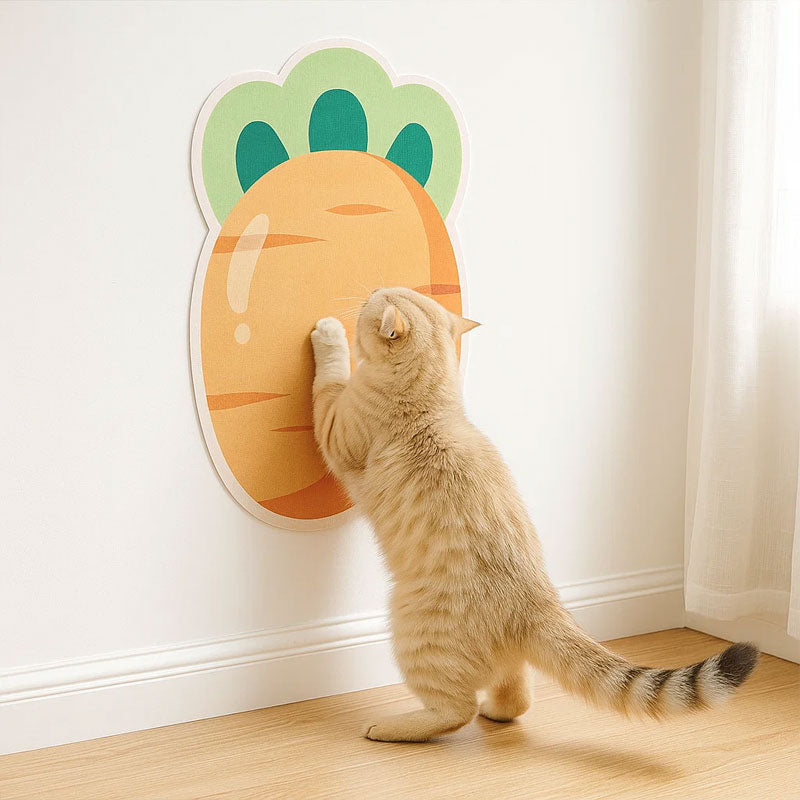 Cat Scratching Wall Stickers Can Be Cut And Pasted Cat Scratching Board