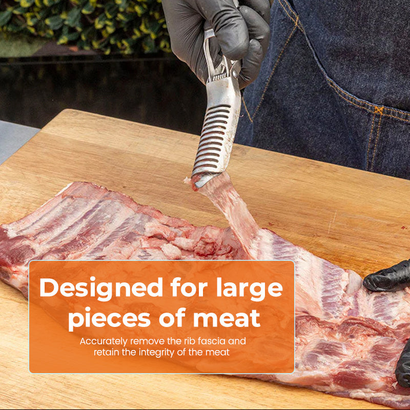 πͺ BBQ Rib Membrane & Fat Remover Tool β For Effortless Meat Prep!