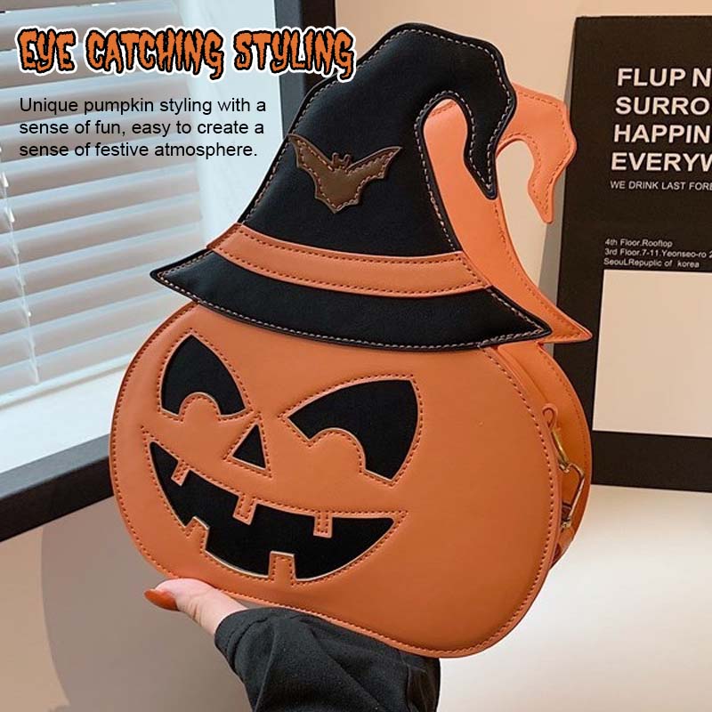 Halloween Pumpkin Crossbody Bag π