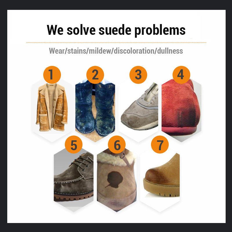 Suede Fur Shoe Polish Cleaning And Care Agent