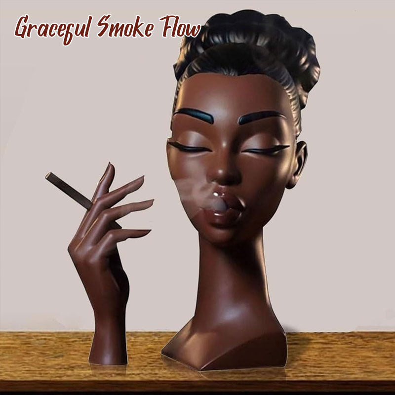 Black Lady Incense Burner Creative Ornaments