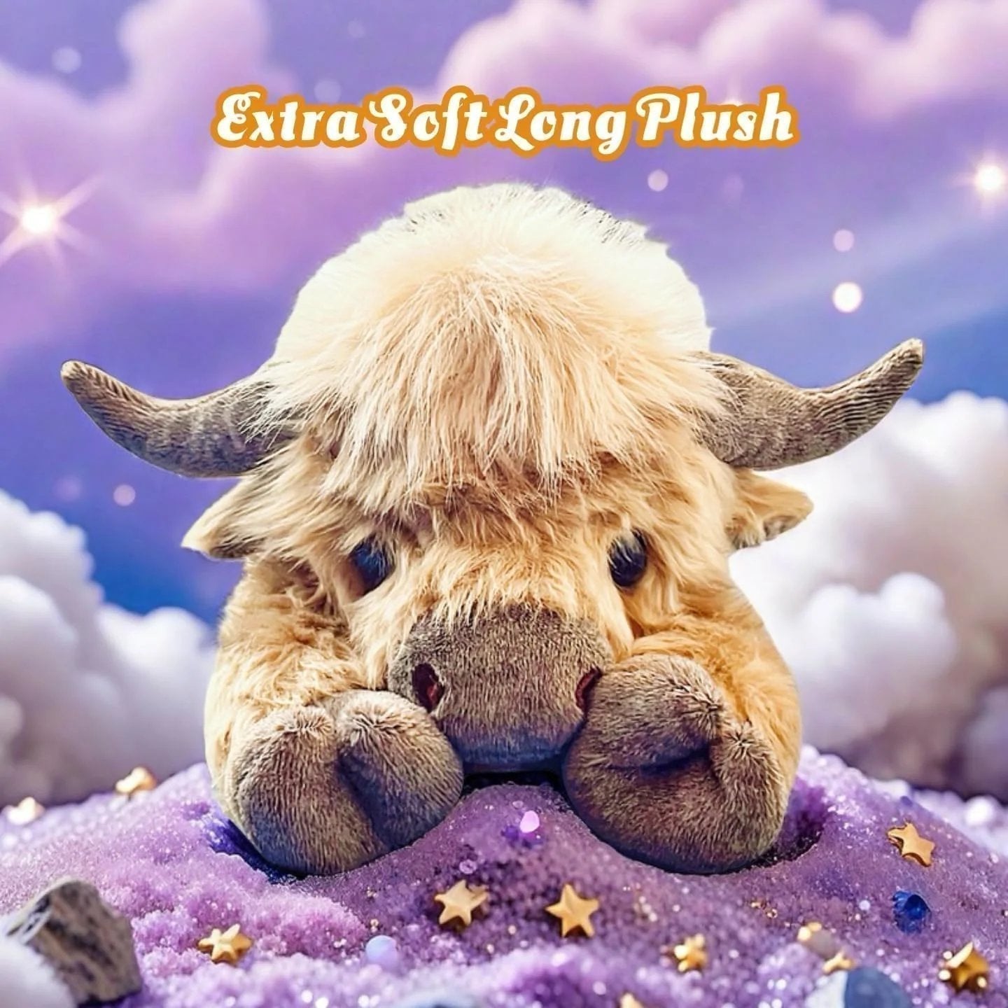 🔥 Last day 49% OFF 🎁Cute plush toy in the shape of a highland cow