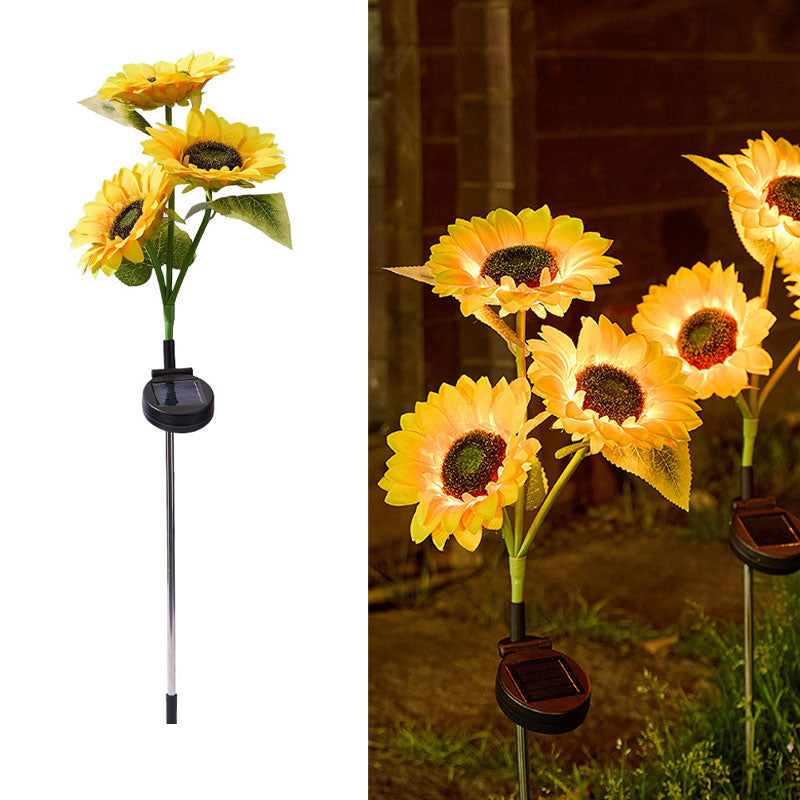 π» Solar-Powered Sunflower Garden Stake Lights