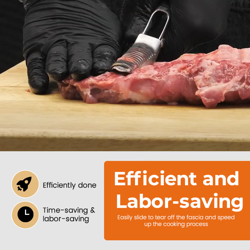 πͺ BBQ Rib Membrane & Fat Remover Tool β For Effortless Meat Prep!