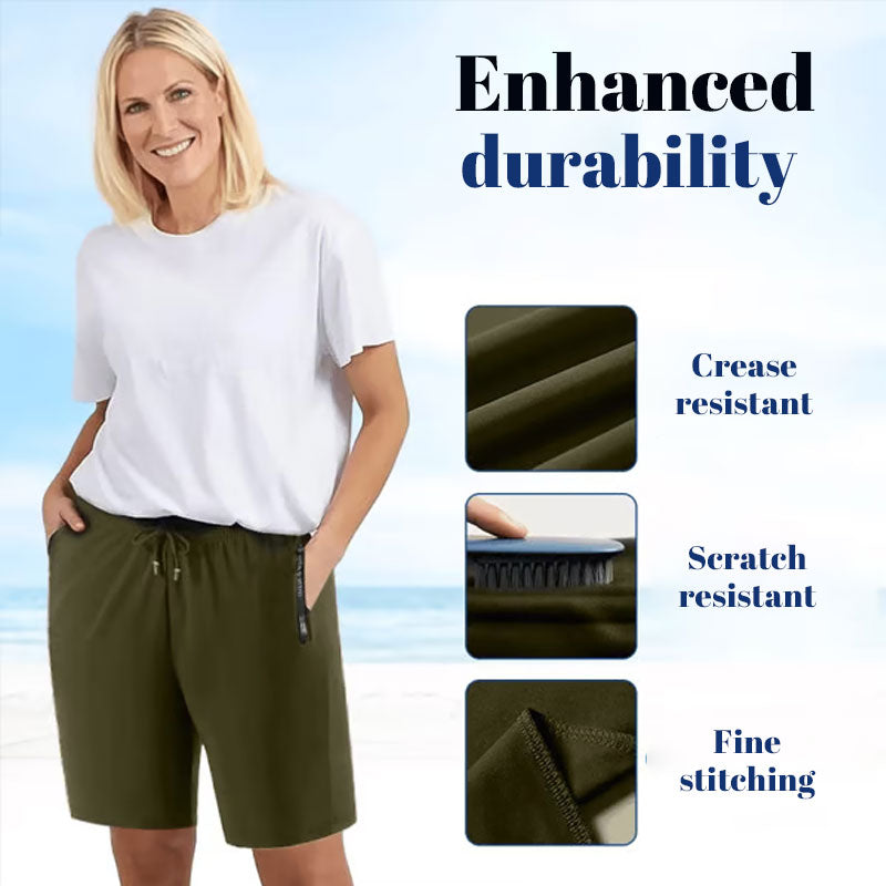 ⌛This week's special offer🧊Keeps you cool all sommaren❄️🩳Fast-drying stretch shorts made of ice silk