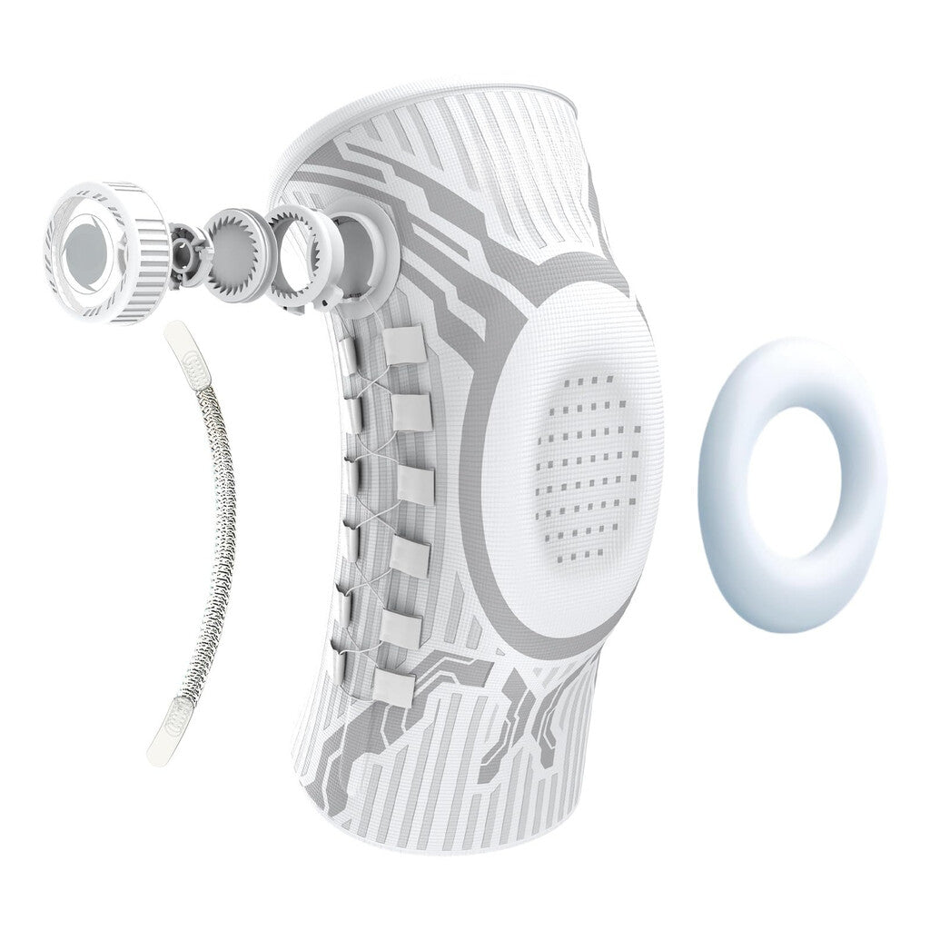 Adjustable Compression Knee Support β Knob Design + Patella