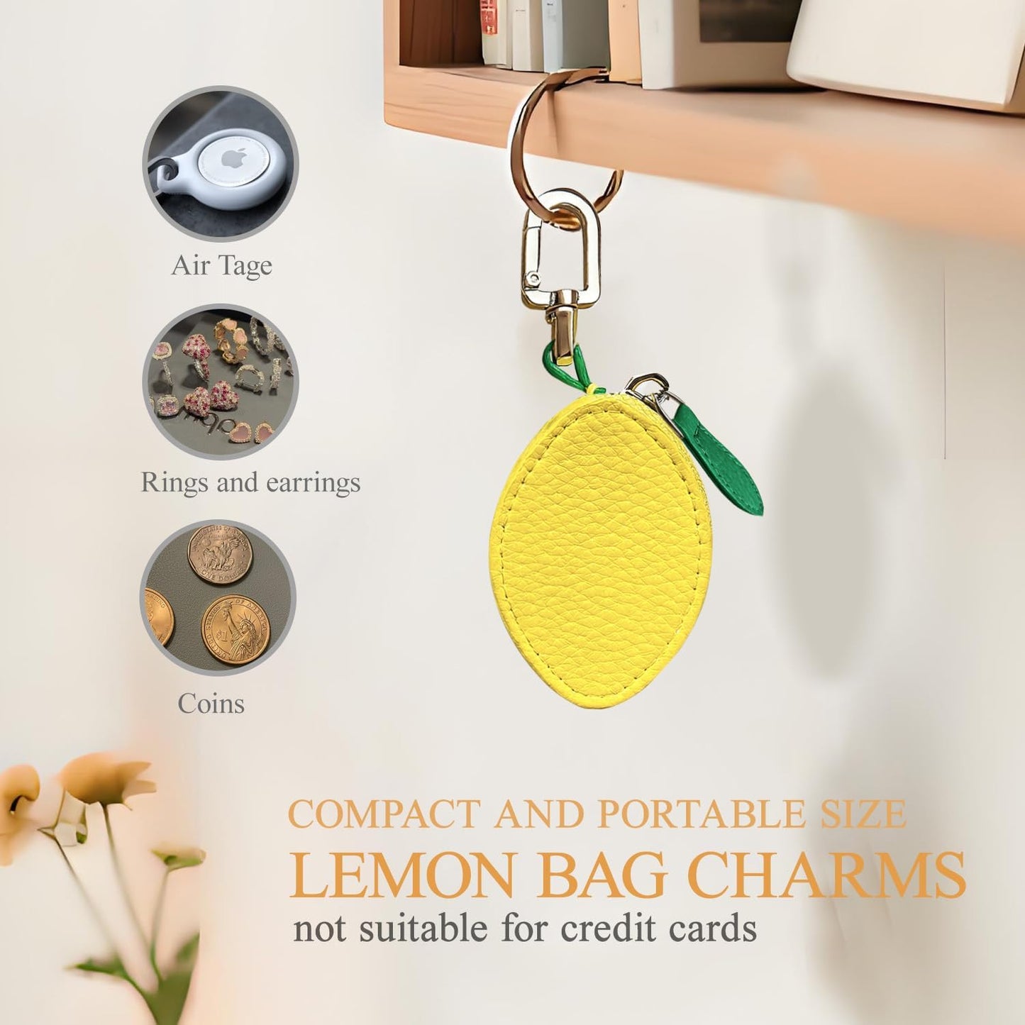 π Mini Coin Purse β Cute Keychain Wallet for Girls