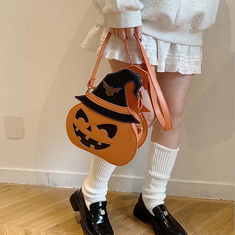 Halloween Pumpkin Crossbody Bag π