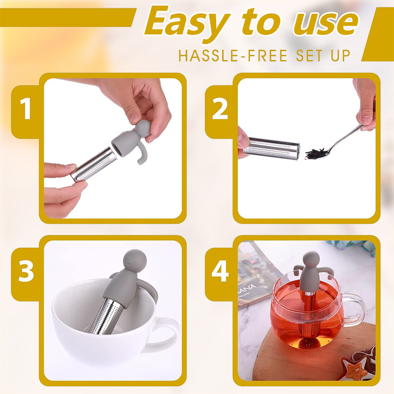 New Human-Shaped Tea Filter