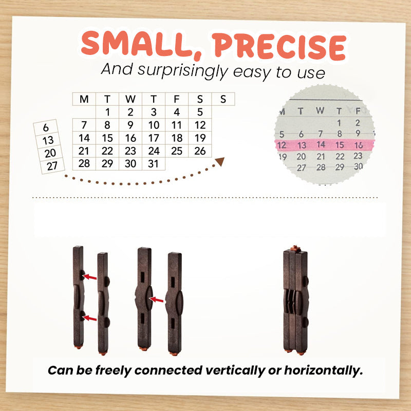 π
TimeBlocks Connected Calendar Stamp