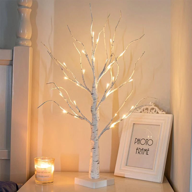 Little Red Bird Tree Light