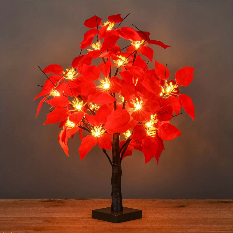 Little Red Bird Tree Light