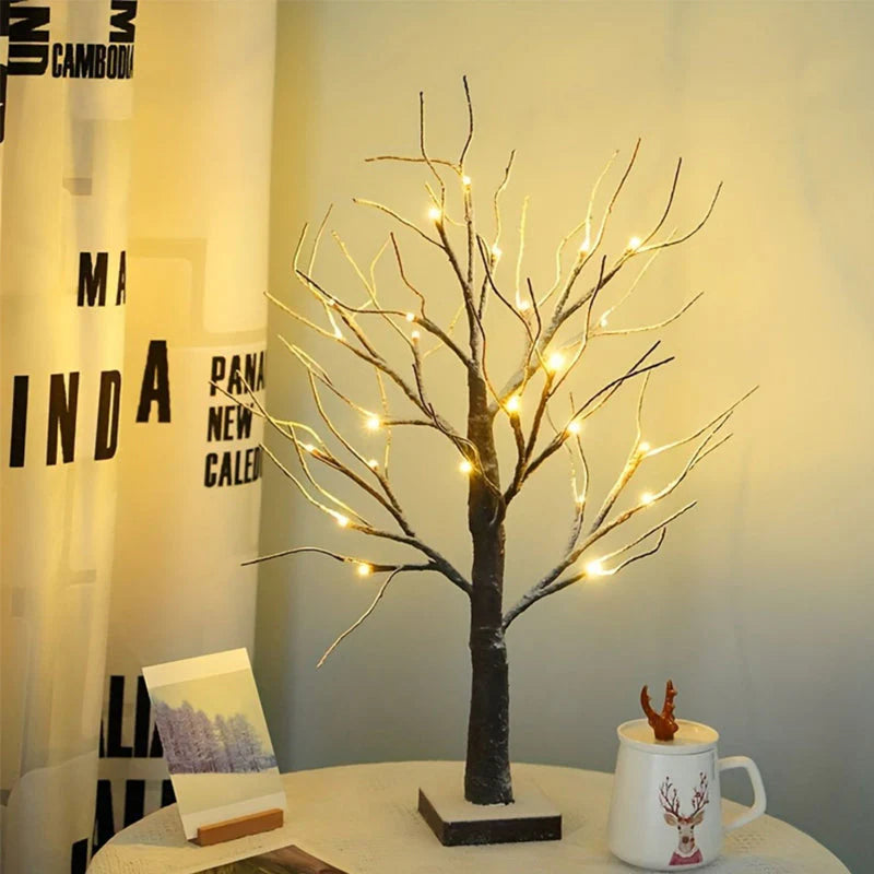 Little Red Bird Tree Light