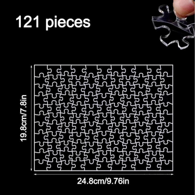 ✨Transparent Puzzle Challenge · Unlock Brain-Burning Fun✨