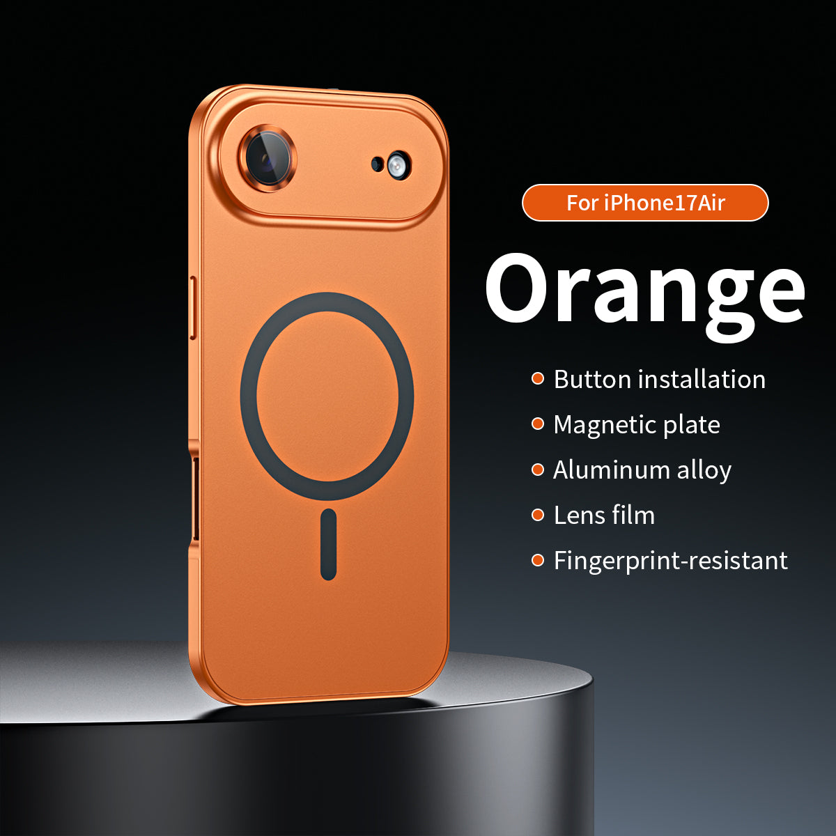 ✨17-13🔥Magnetic Aluminum Frame Case For Iphone