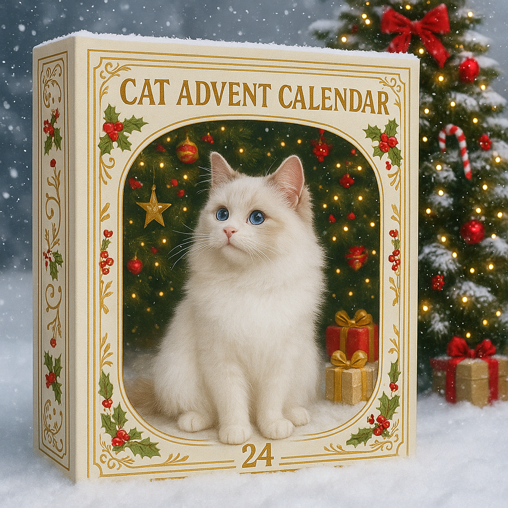 🌲Christmas gift – Perfect Christmas – Advent calendar for cat lovers 2025