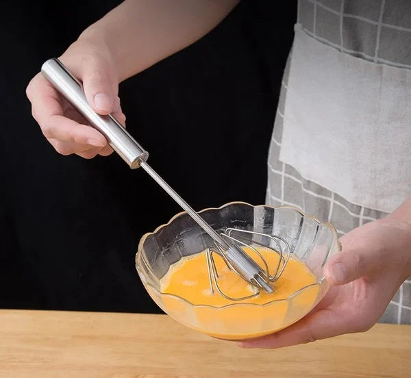 🔥Last Day Promotion-49%OFF - Stainless Steel Semi-Automatic Whisk