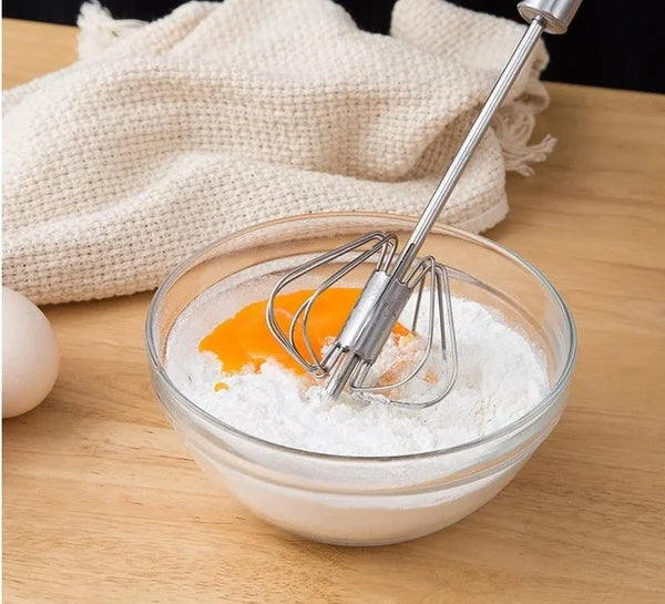 🔥Last Day Promotion-49%OFF - Stainless Steel Semi-Automatic Whisk
