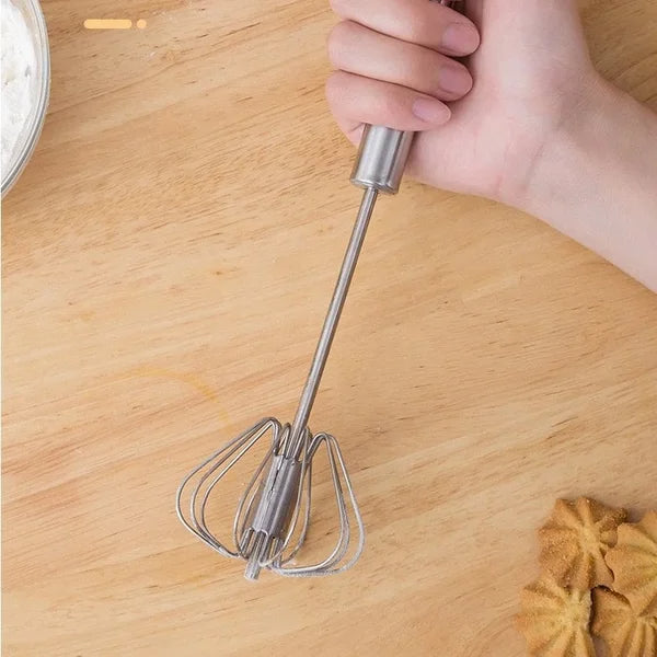 🔥Last Day Promotion-49%OFF - Stainless Steel Semi-Automatic Whisk
