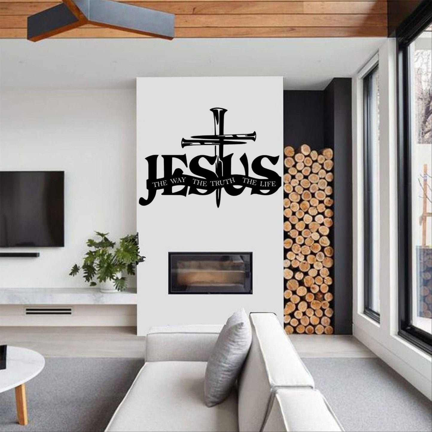 (🎁Last Day 49% OFF)🔥Jesus & Cross Design Wall Art