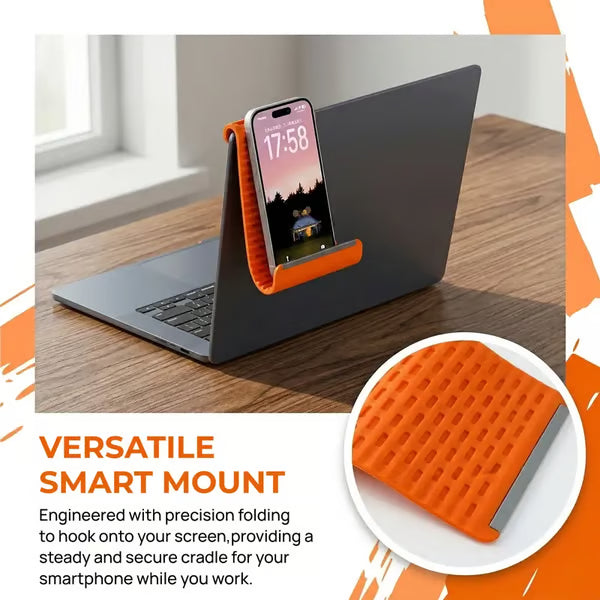 💻📱Flexible Silicone Phone Stand with Aluminum