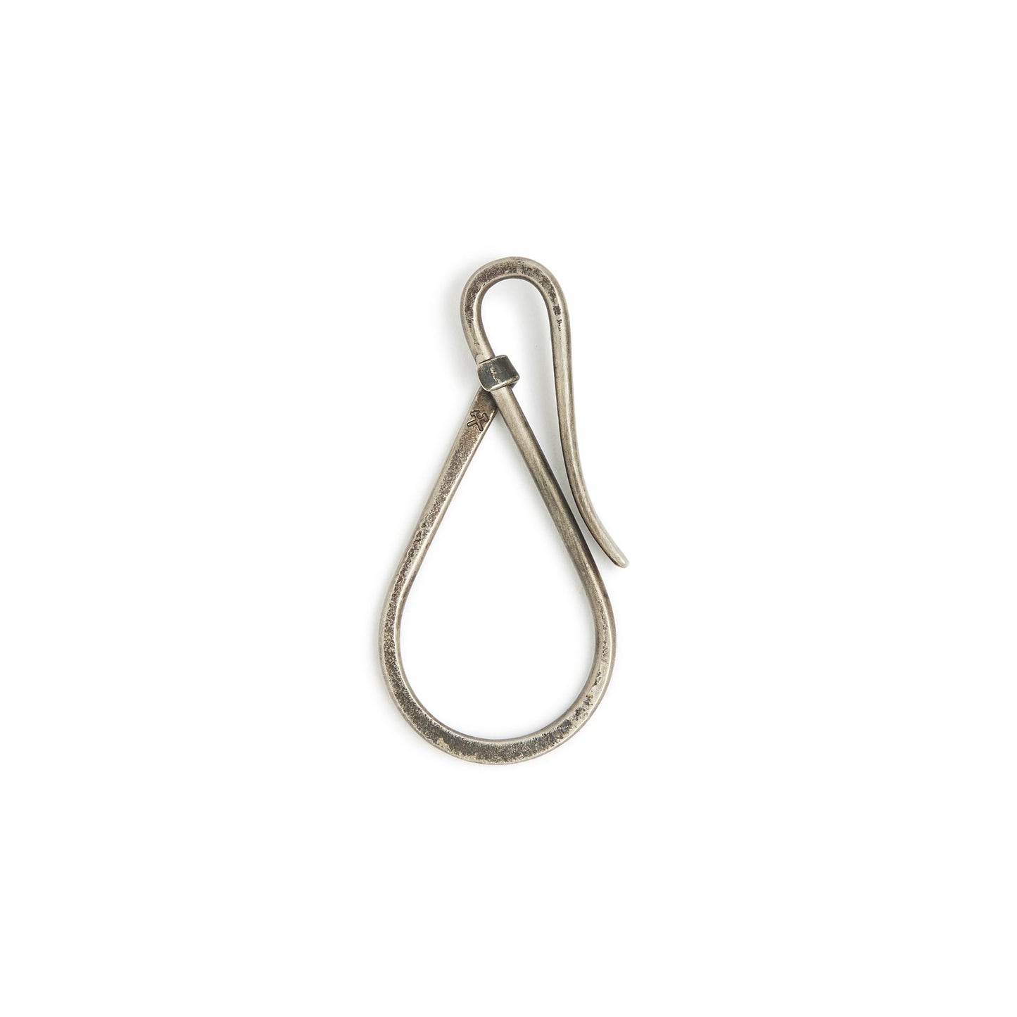 🔑 Vintage Hand-Forged Metal Keychain