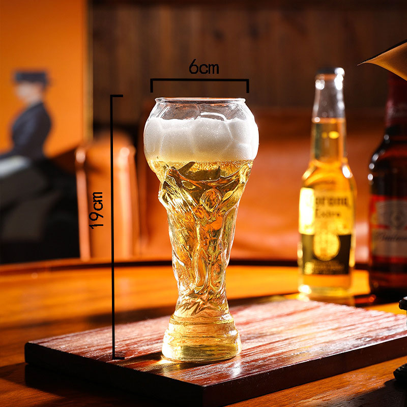 Hercules Football Glass