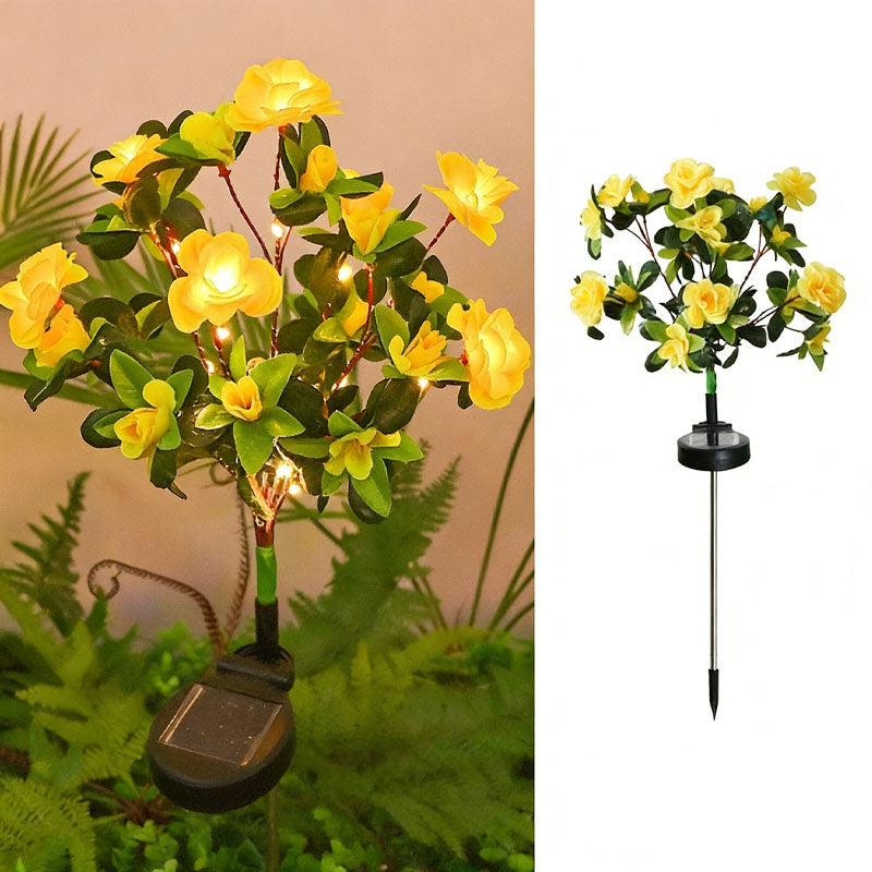 Solar Azalea Garden Stake Light