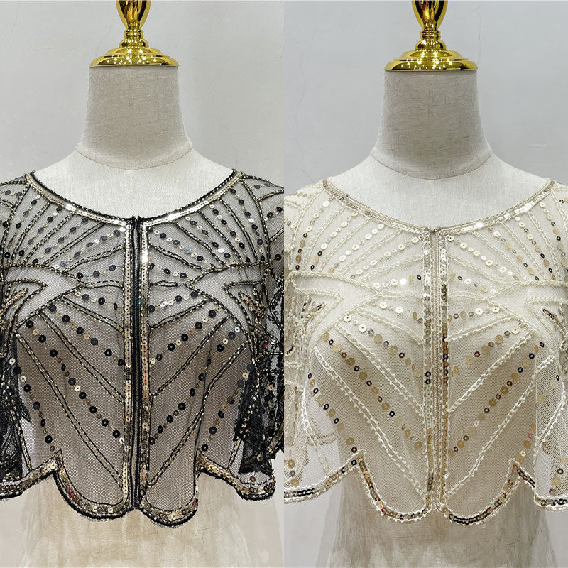 Party Lace Sequined Shawl