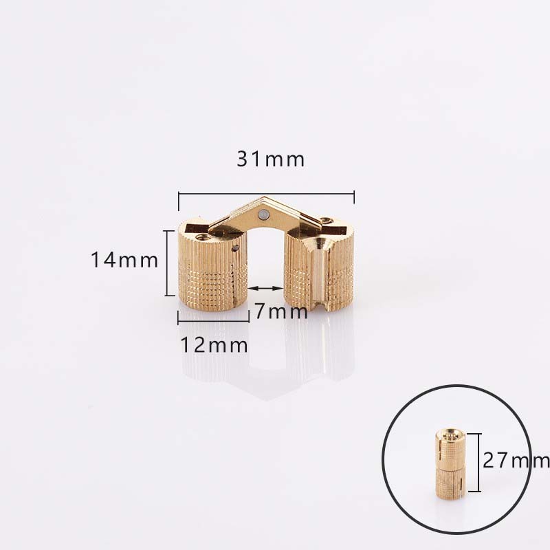 Premium Brass Hidden Hinges