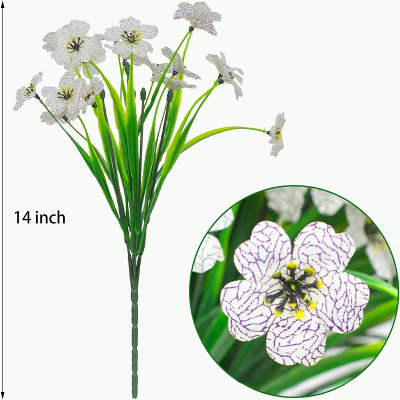 Artificial Violet Decorative Flowers💐