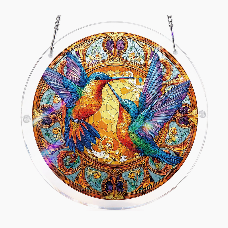 Acrylic Jigsaw Puzzle Suncatcher Window Hanging