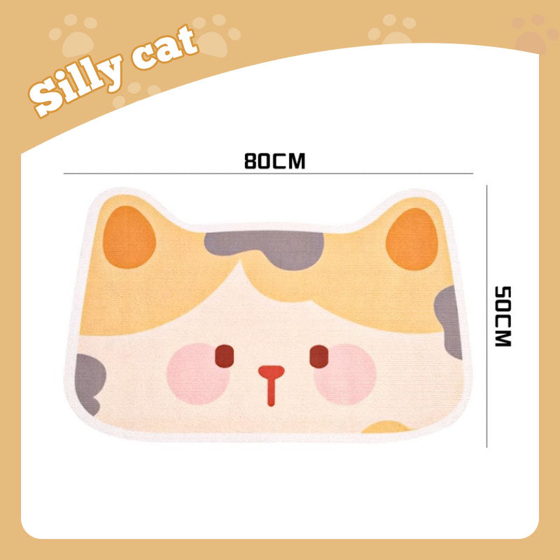 Cat Scratching Wall Stickers Can Be Cut And Pasted Cat Scratching Board