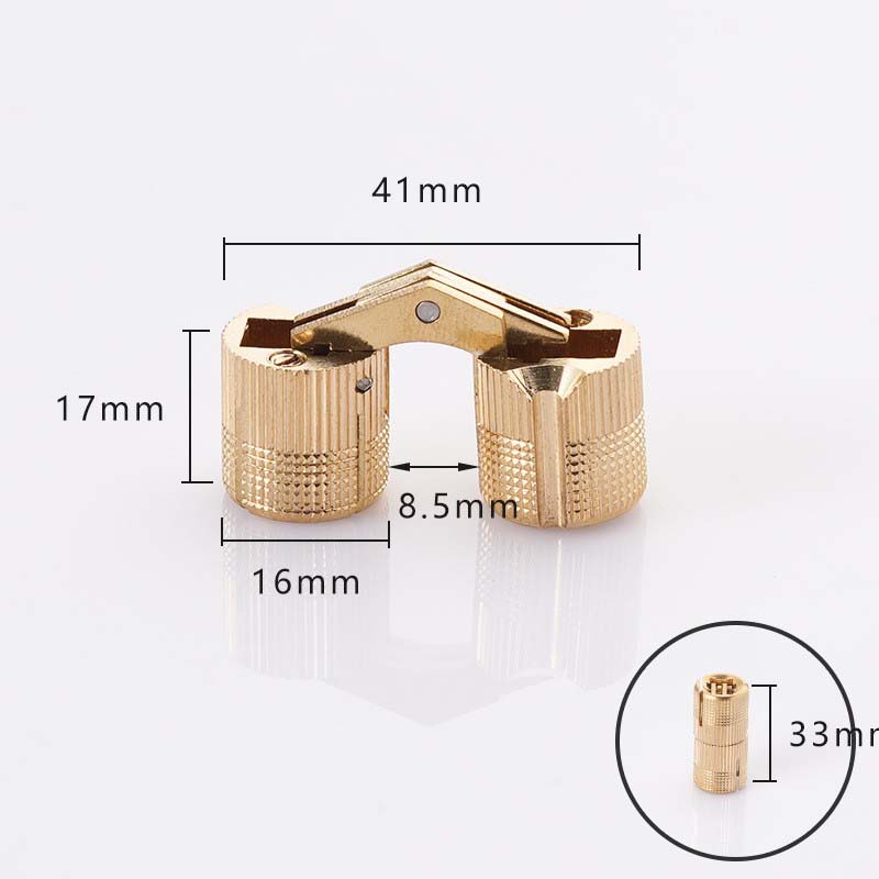 Premium Brass Hidden Hinges