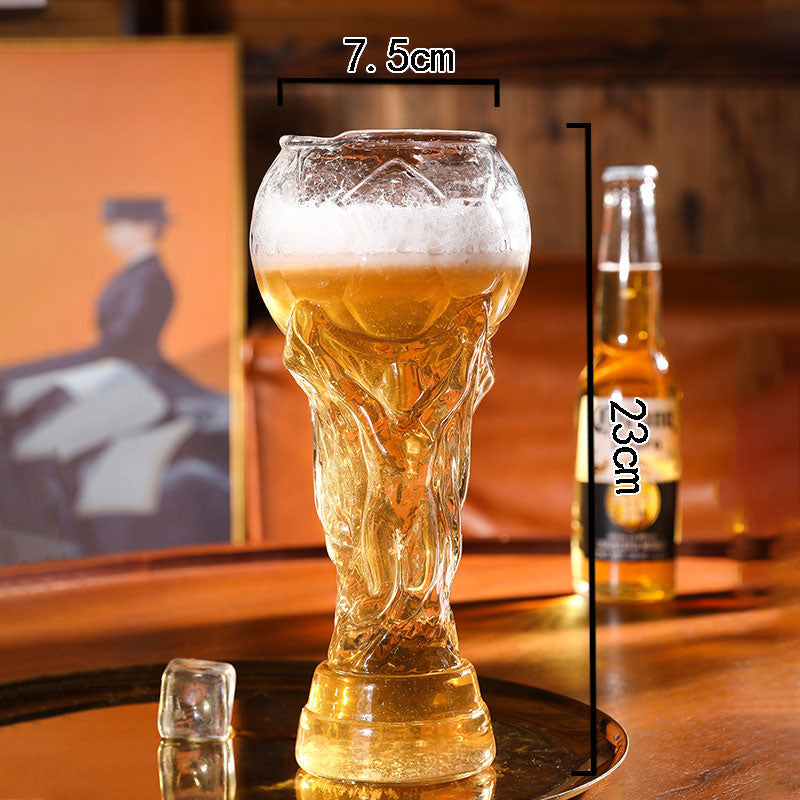 Hercules Football Glass